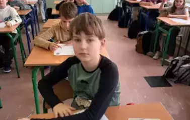 klasa 4 bierze udział w konkursie pt. &bdquo;Szpinakowy mistrz matematyki