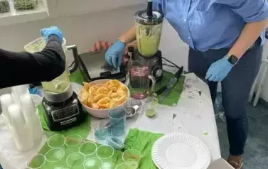 Szpinakowy poczęstunek dla wszystkich uczni&oacute;w szkoły