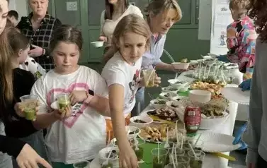 Szpinakowy poczęstunek dla wszystkich uczni&oacute;w szkoły