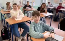 klasa 4 bierze udział w konkursie pt. &bdquo;Szpinakowy mistrz matematyki