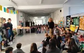 finał projektu &bdquo;Tęczowy talerz-moc owoc&oacute;w i warzyw&rdquo;