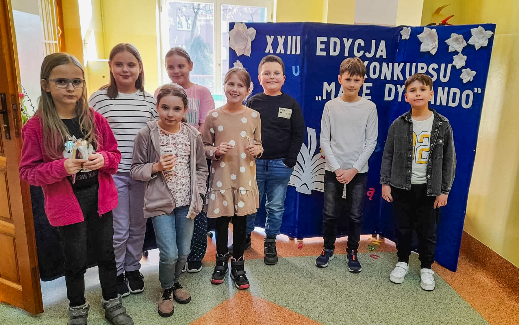 Na zdjęciu reprezentanci naszej szkoły